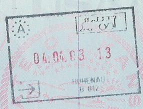 Passport Stamps Austria